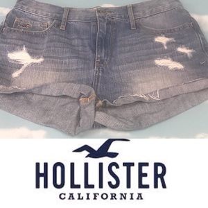 Hollister denim shorts
